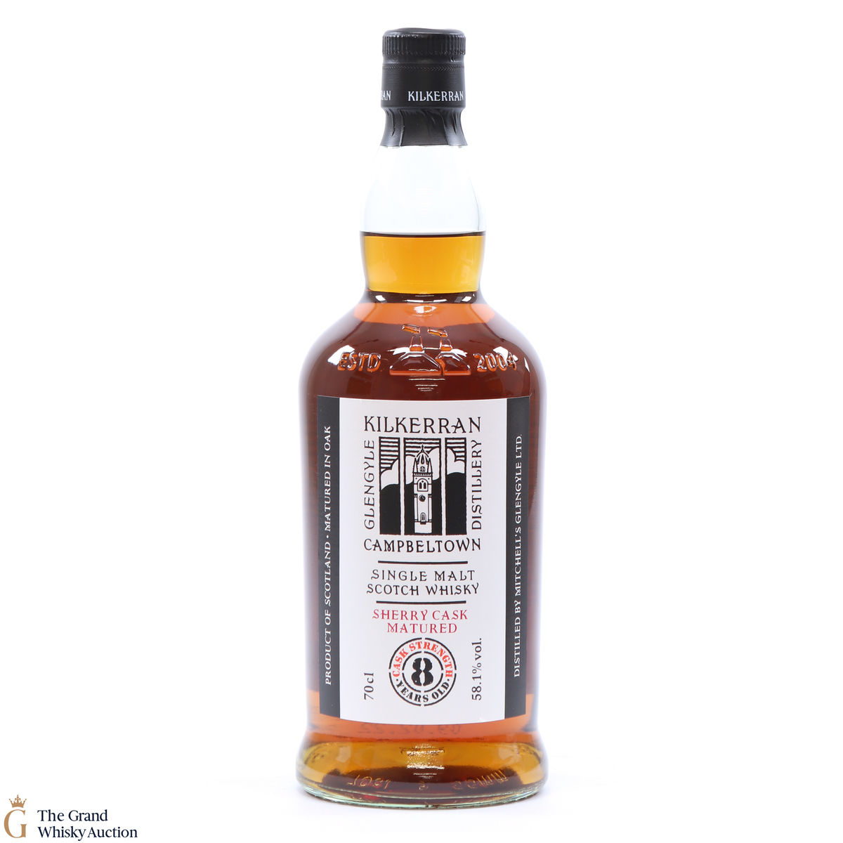 Kilkerran - 8 Year Old - Sherry Oak - Cask Strength 58.1%