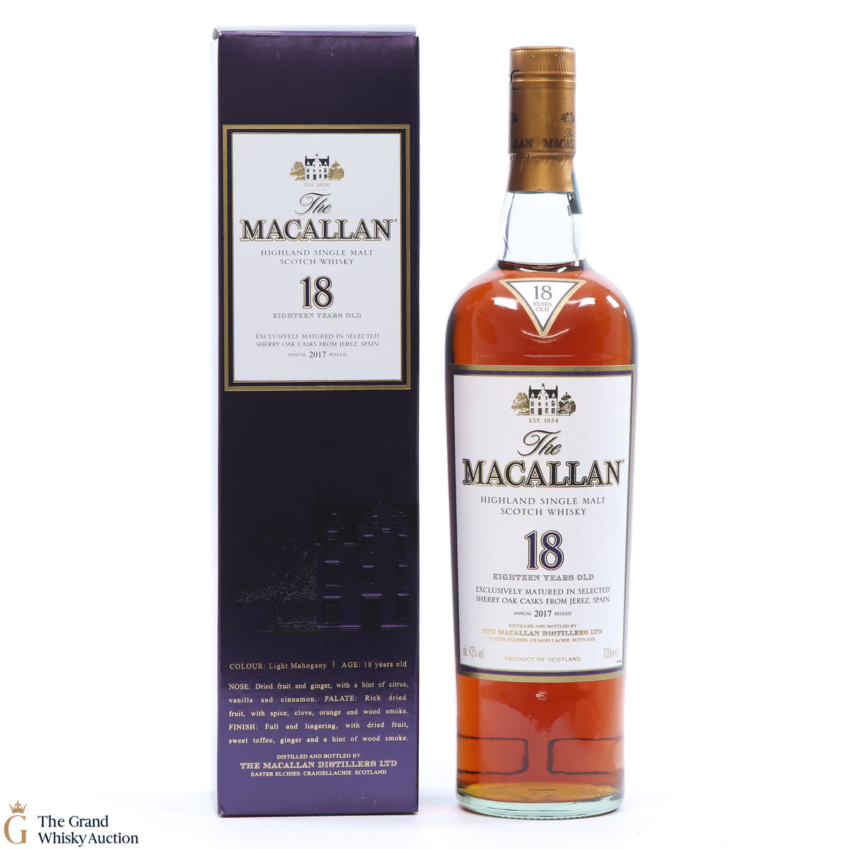 Macallan - 18 Year Old - 2017 Release