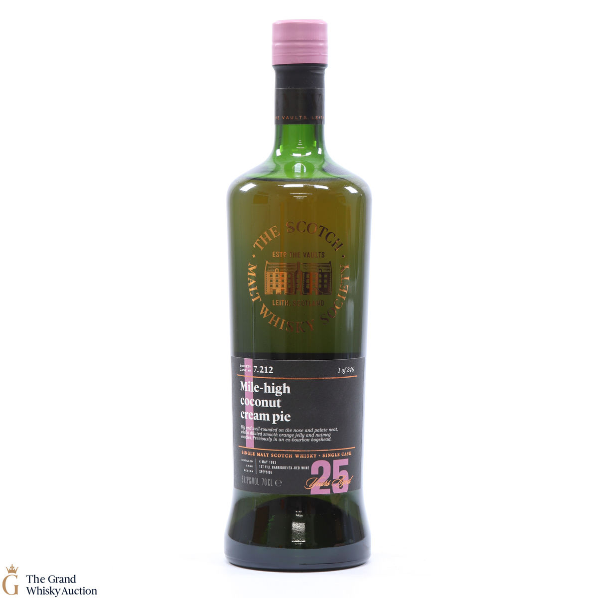 Longmorn - 25 Year Old SMWS 7.212 Mile-High Coconut Cream Pie