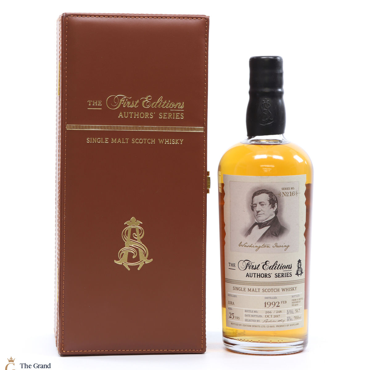 Jura - 25 Year Old 1992 - Authors' Series - 16th Release - Washington Irving