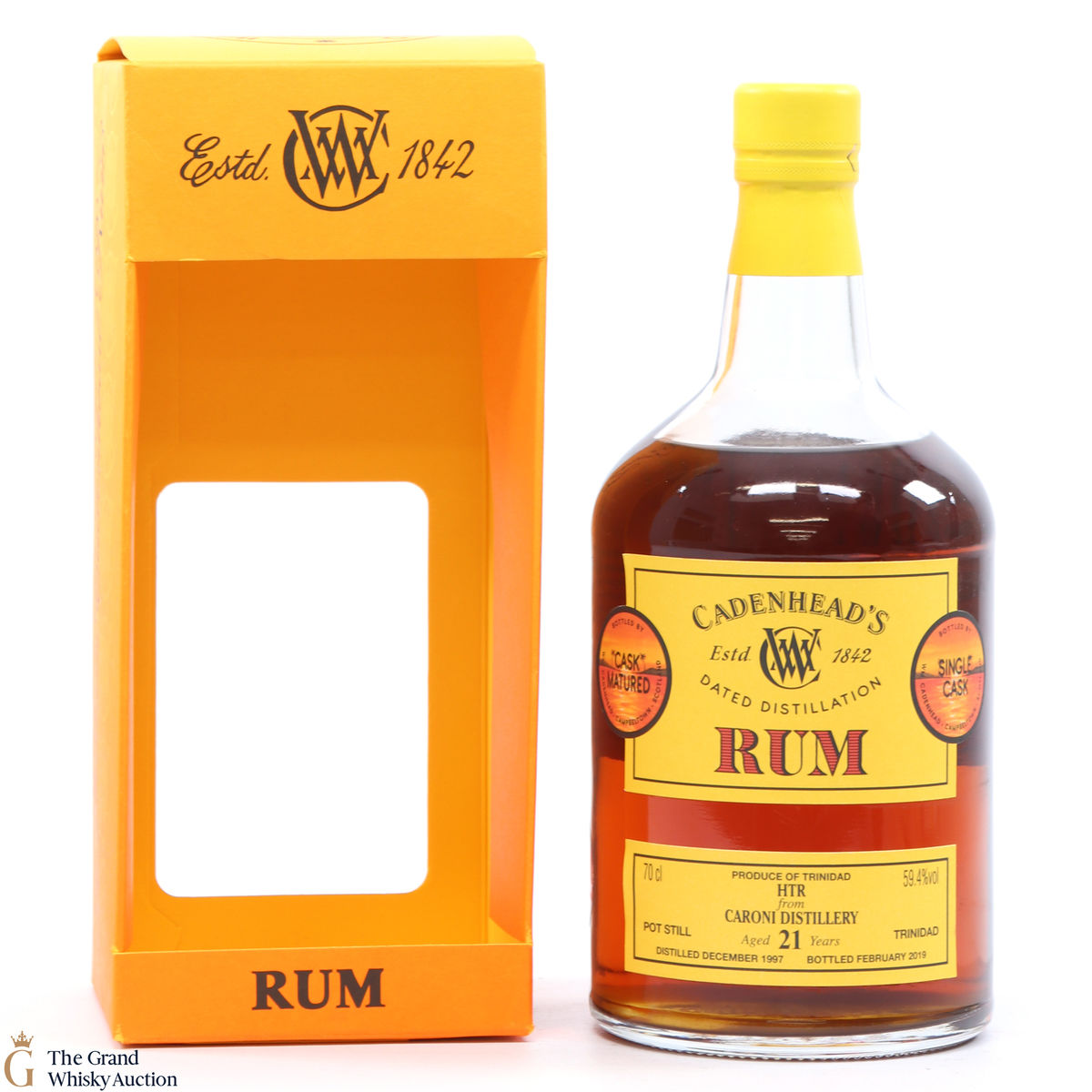 Caroni - 21 Year Old 1997 - Rum - Cadenhead's