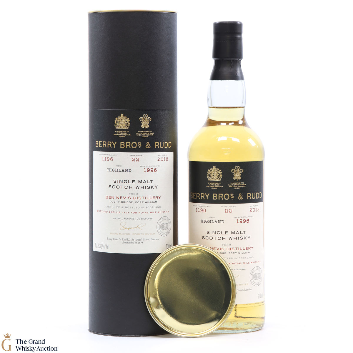 Ben Nevis - 22 Year Old 1996 Berry Bro's #1196 RMW Exclusive