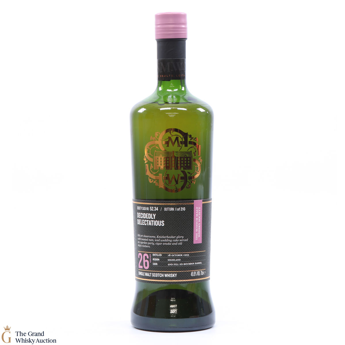 Old Pulteney - 26 Year Old SMWS 52.34 Decidedly Delectatious