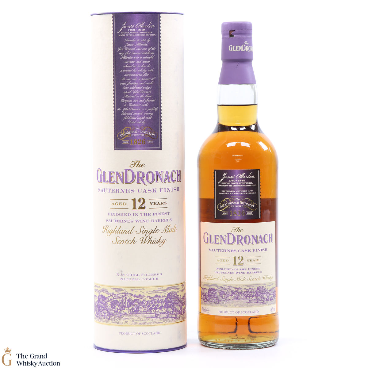 GlenDronach - 12 Year Old - Sauterness Cask Finish