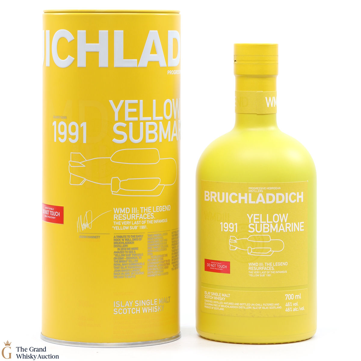 Bruichladdich - 25 Year Old (1991) - Yellow Submarine WMDIII - The Legend Resurfaces