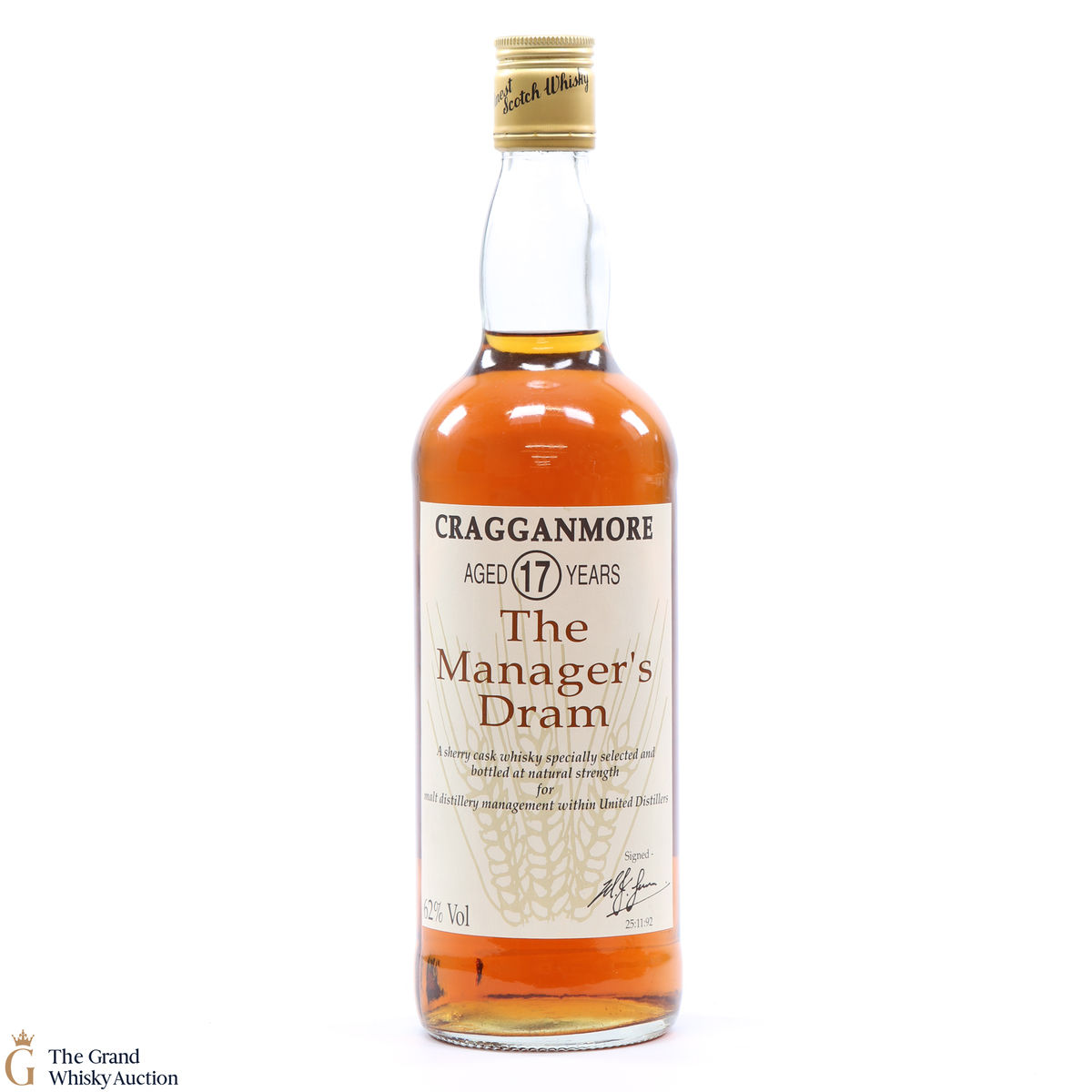 Cragganmore - 17 Year Old - Manager's Dram (75cl)