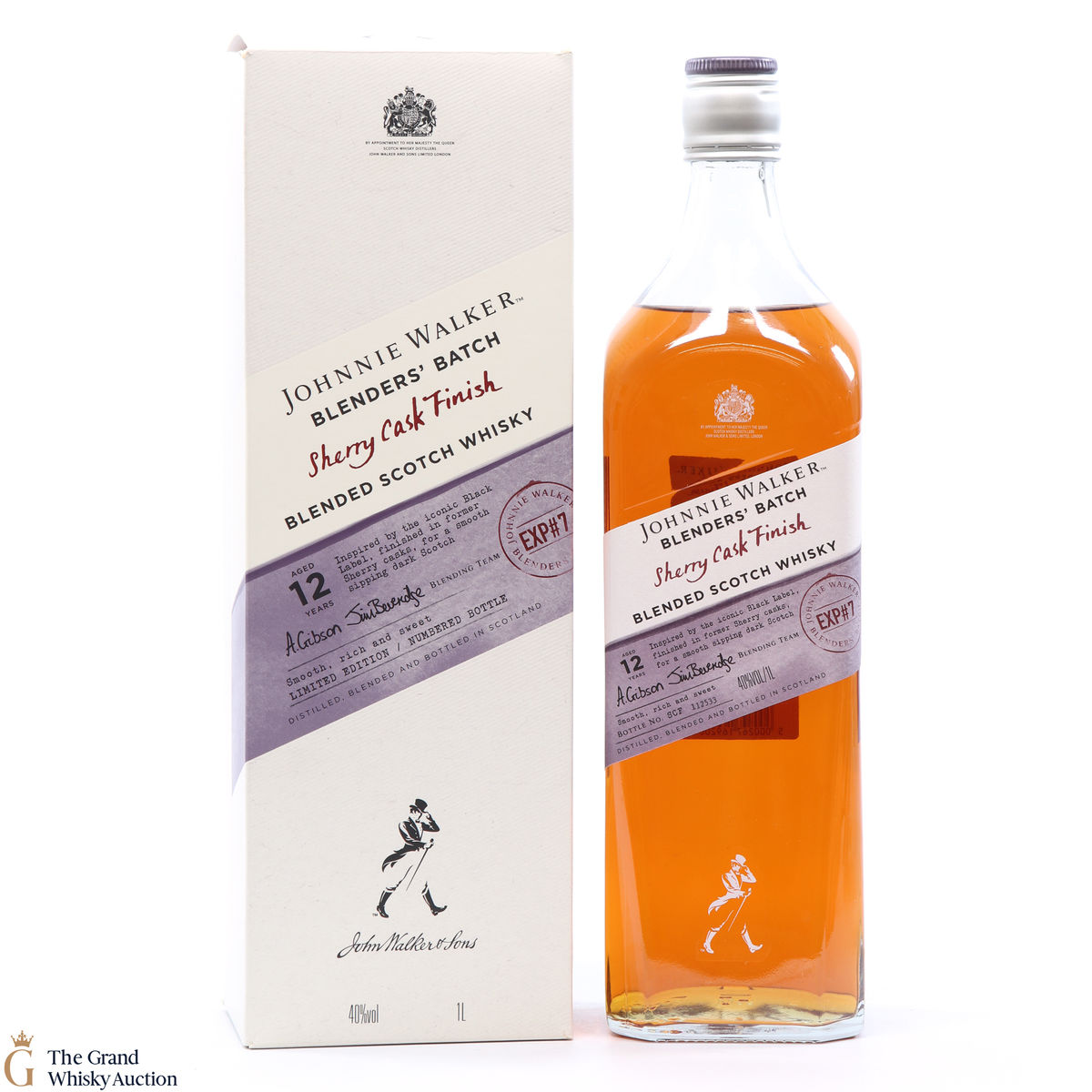 Johnnie Walker - 12 Year Old Blenders' Batch - Sherry Cask Finish EXP#7