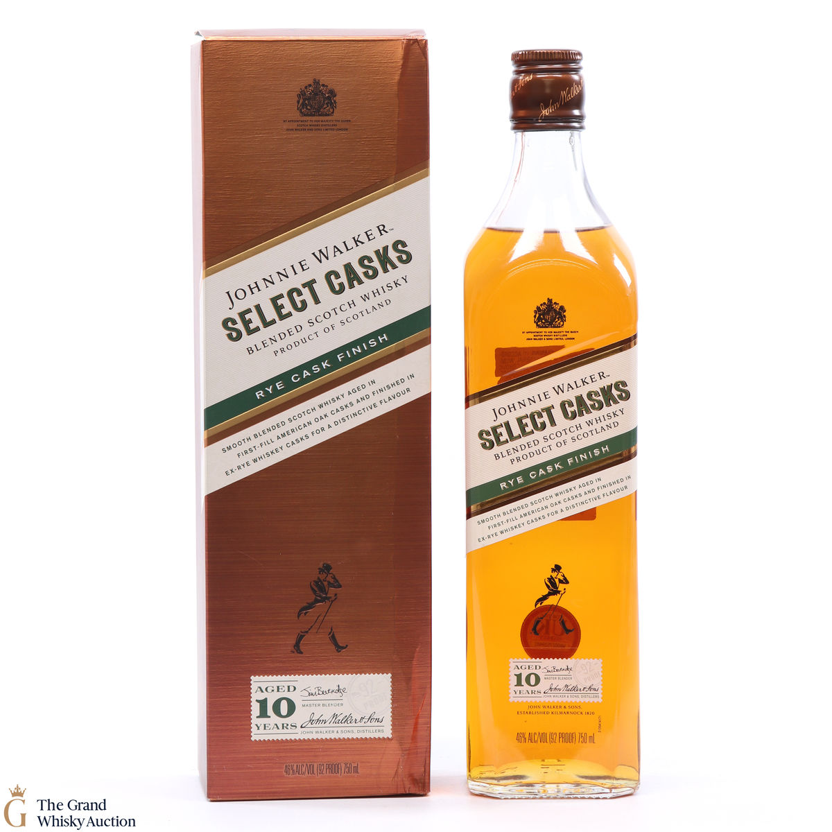Johnnie Walker - 10 Year Old - Select Casks - Rye Finish 75cl
