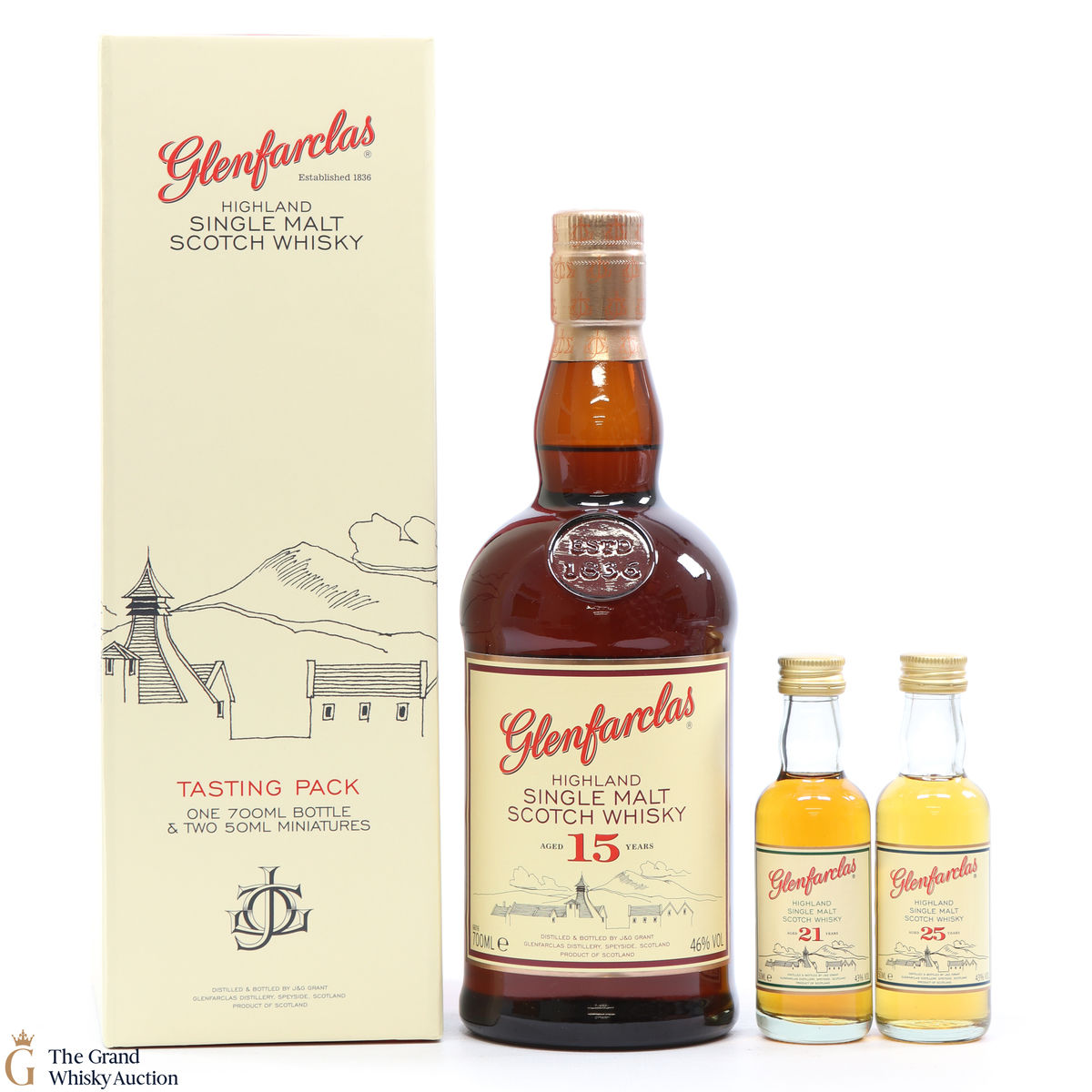 Glenfarclas - 15 Years Old Tasting Pack - 21&25 5cl Minis