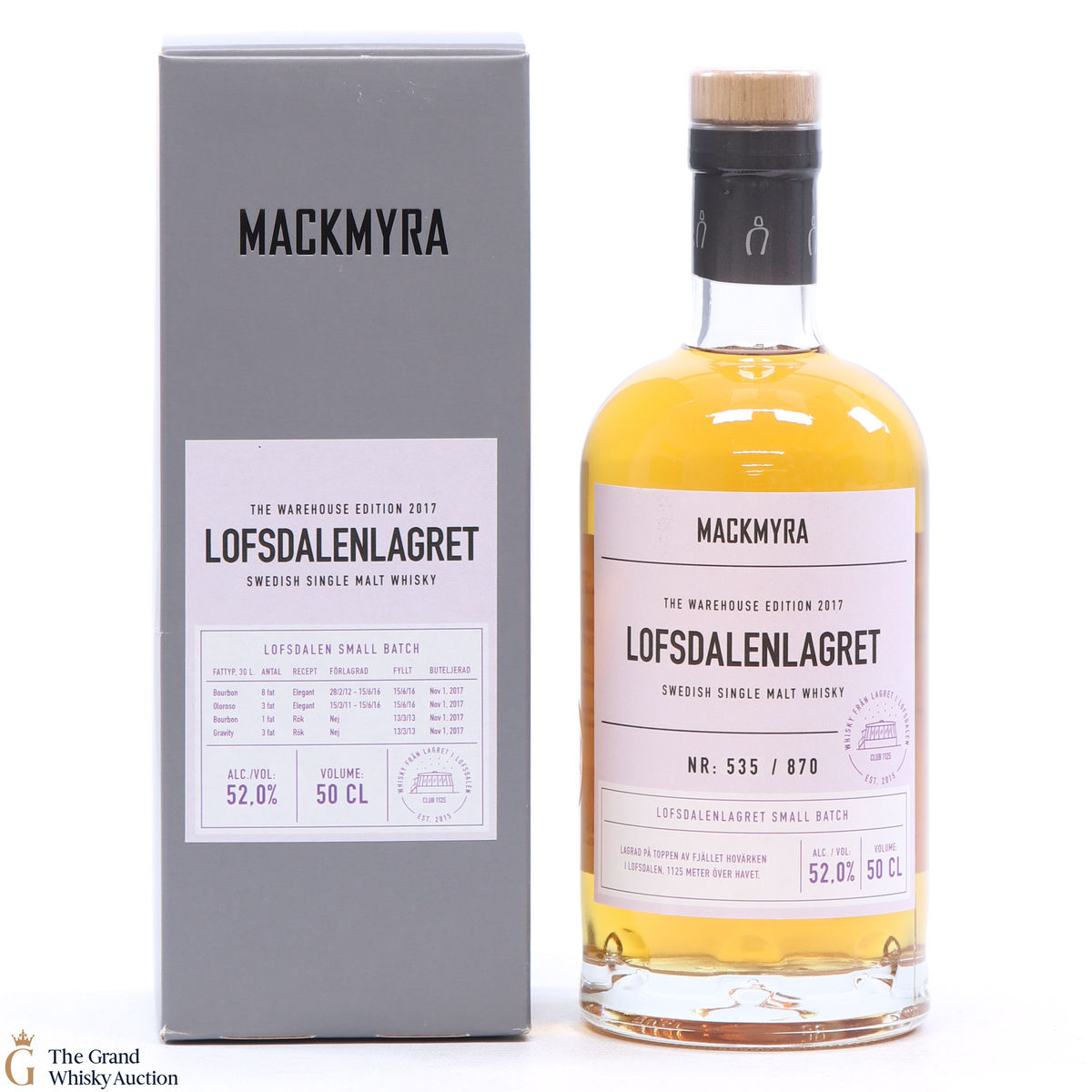 Mackmyra - Lofsdalenlagret (50cl)