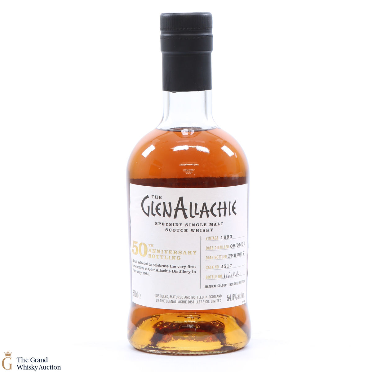 Glenallachie - 27 Year Old 1990 Single Cask #2515 50th Anniversary 50cl