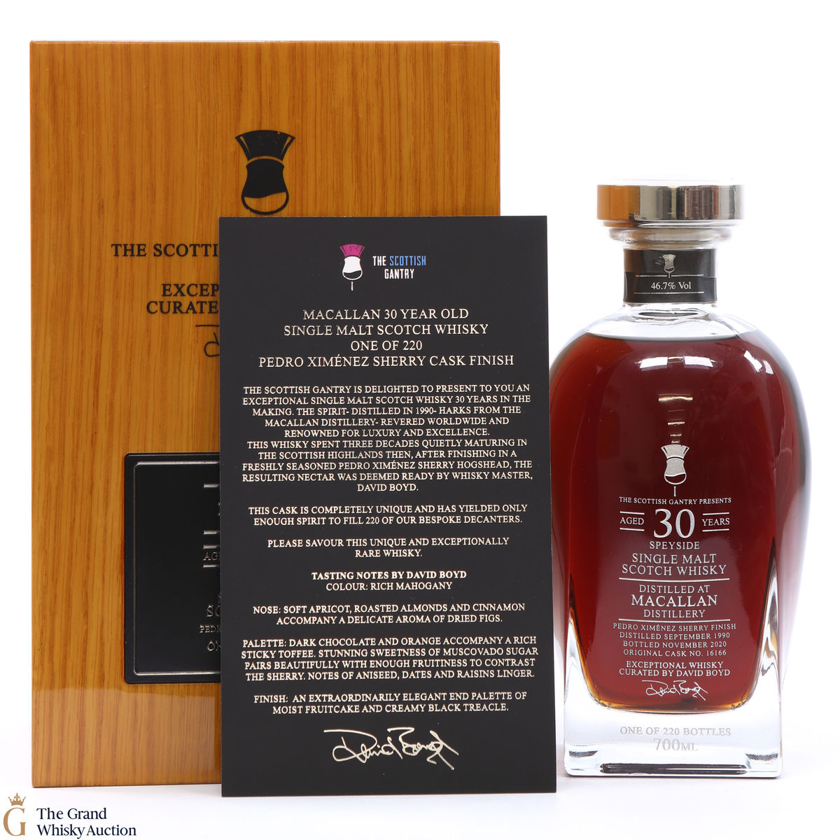 Macallan - 30 Year Old 1990 Scottish Gantry - Sherry Cask Finsih