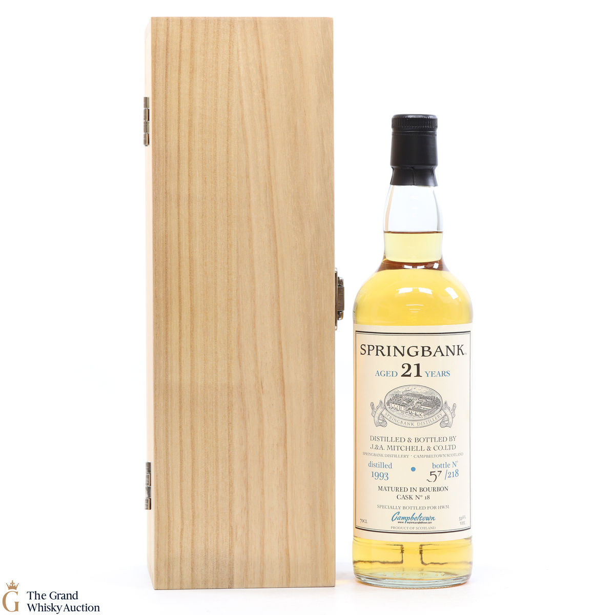 Springbank - 21 Year Old 1993 #18 - Bottled for HWM
