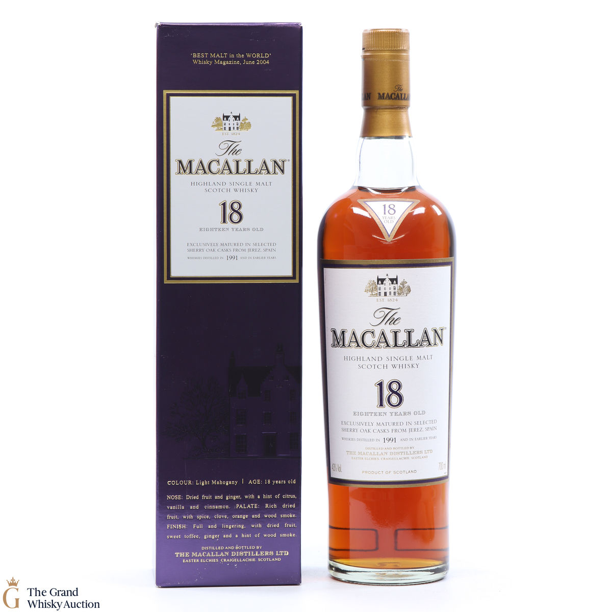 Macallan - 18 Year Old - 1991