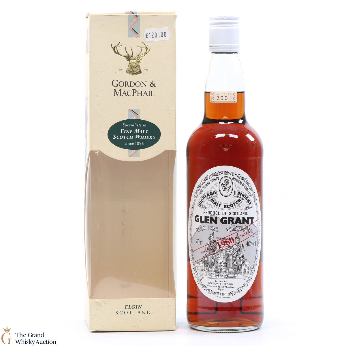 Glen Grant - 1960 Bottled 2001 - Gordon & MacPhail