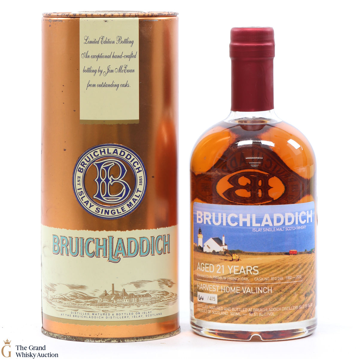 Bruichladdich - 21 Year Old 1992 - Harvest Home Valinch 