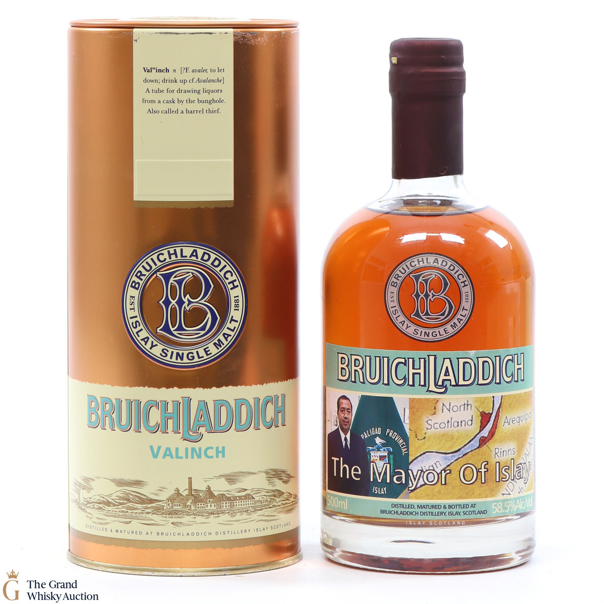 Bruichladdich - 1988 Valinch 'The Mayor of Islay' #1184