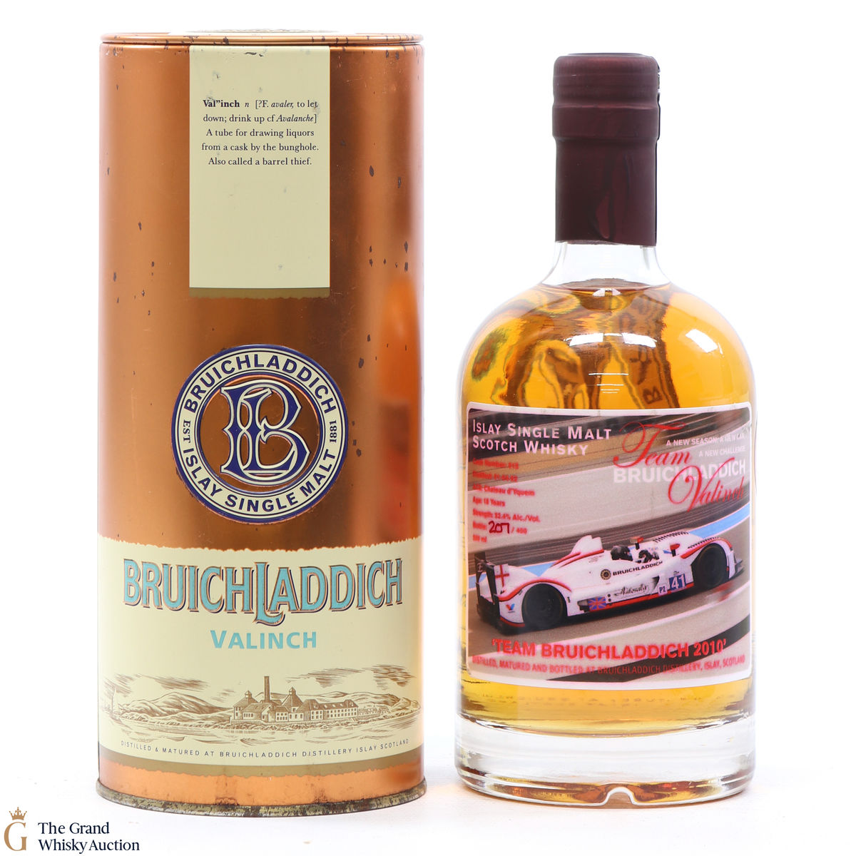 Bruichladdich - 18 Year Old -  1992 Valinch 'Team Bruichladdich'
