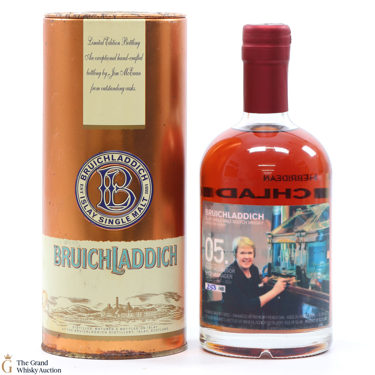 Bruichladdich - 24 Year Old 1990 Valinch #31 Mary McGregor