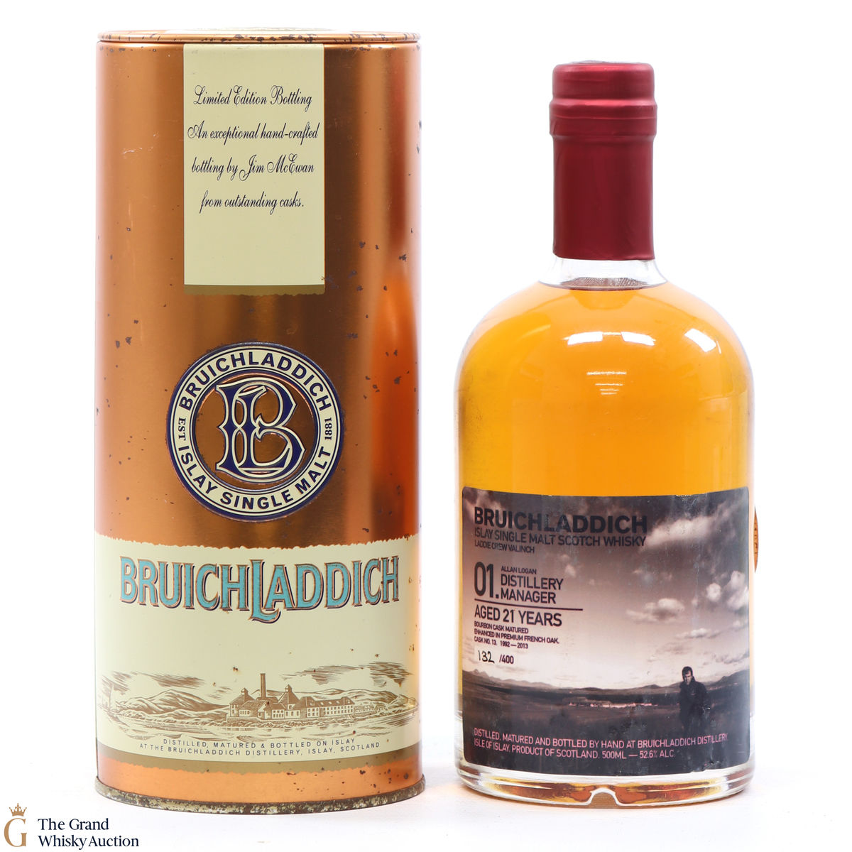 Bruichladdich - 21 Year Old 1992 - Valinch 1 - Alan Logan