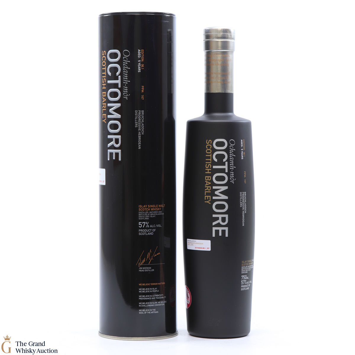 Bruichladdich - Octomore 06.1 - 5 Year Old - Scottish Barley