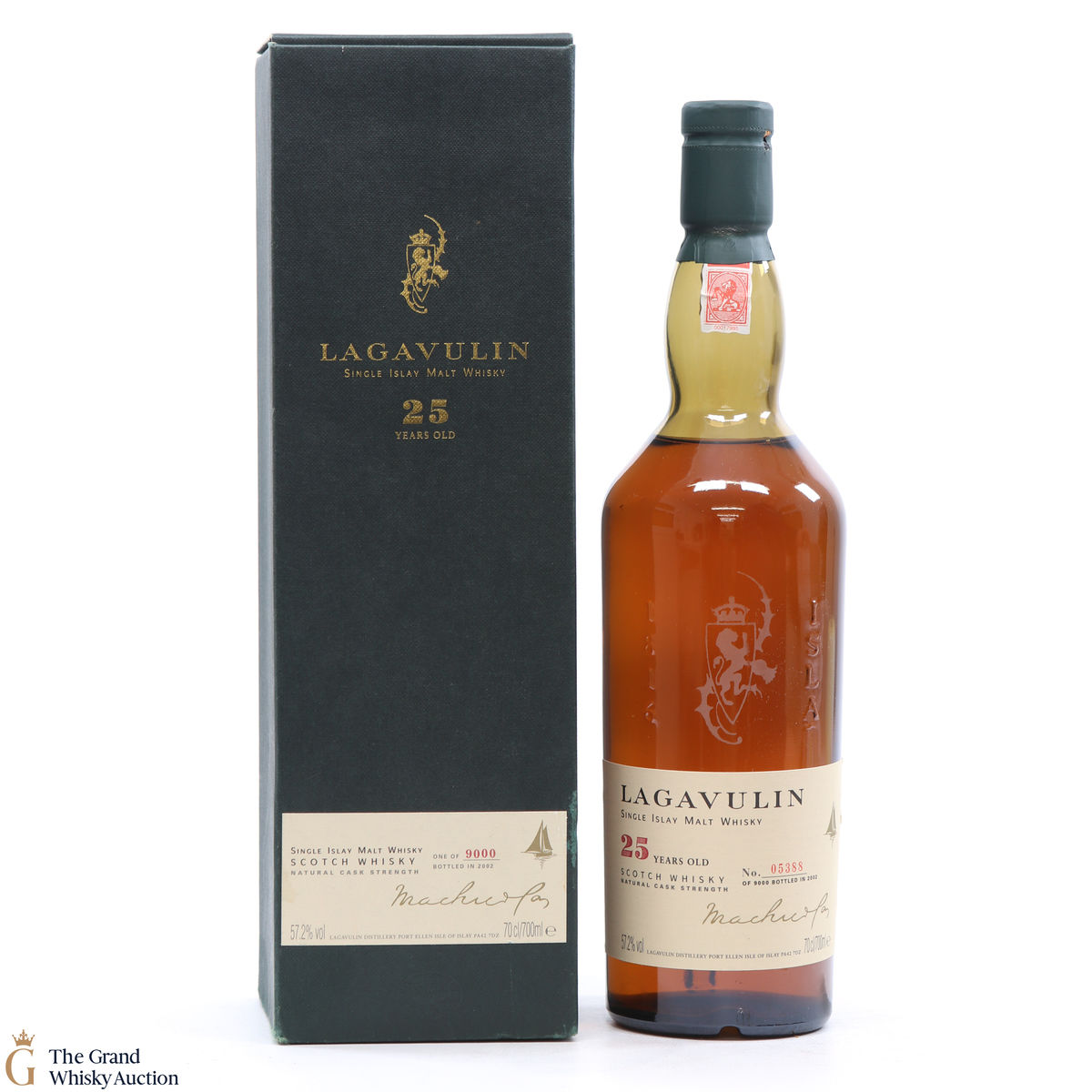 Lagavulin - 25 Year Old  - 2002 Release Cask Strength 57.2%