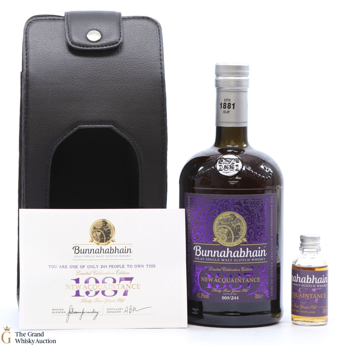 Bunnahabhain - 34 Year Old 1987 - New Acquaintance 2021 (& 3cl sample)