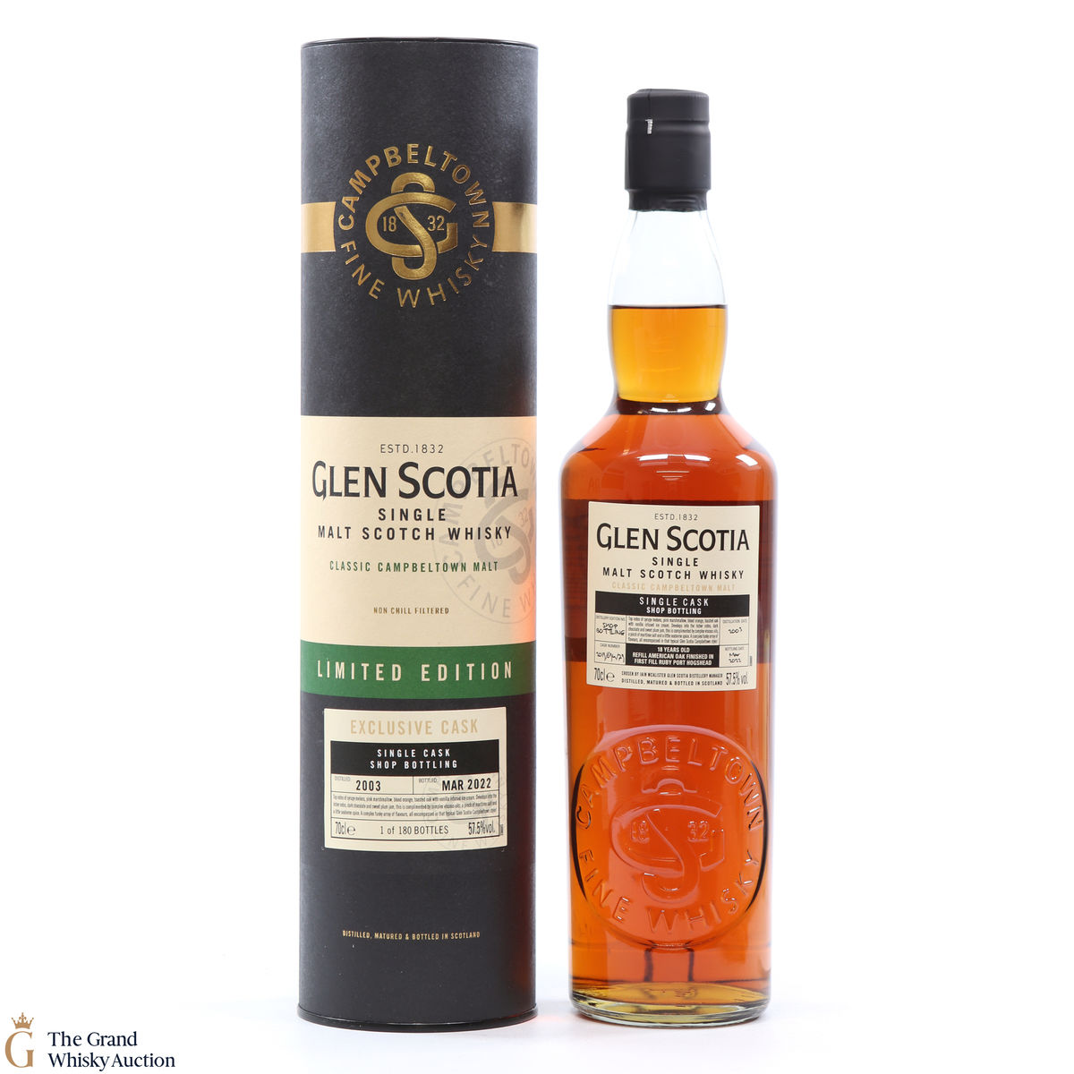 Glen Scotia - 18 Year Old 2003 Ruby Port Finish #694 Shop Bottling #5