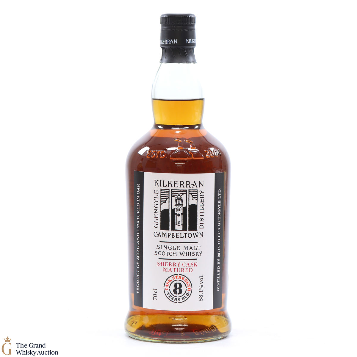 Kilkerran - 8 Year Old - Sherry Oak - Cask Strength 58.1%