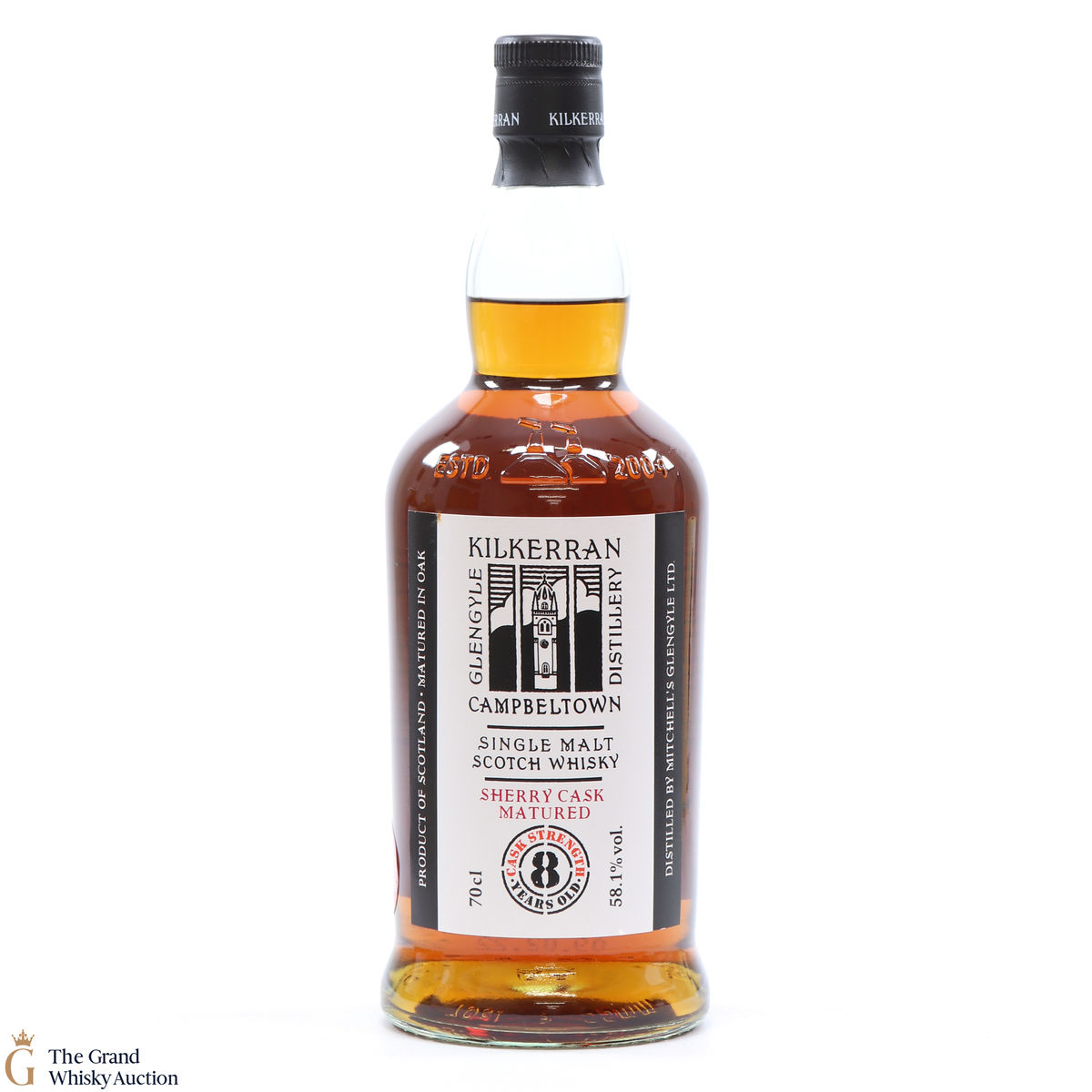Kilkerran - 8 Year Old - Sherry Oak - Cask Strength 58.1%