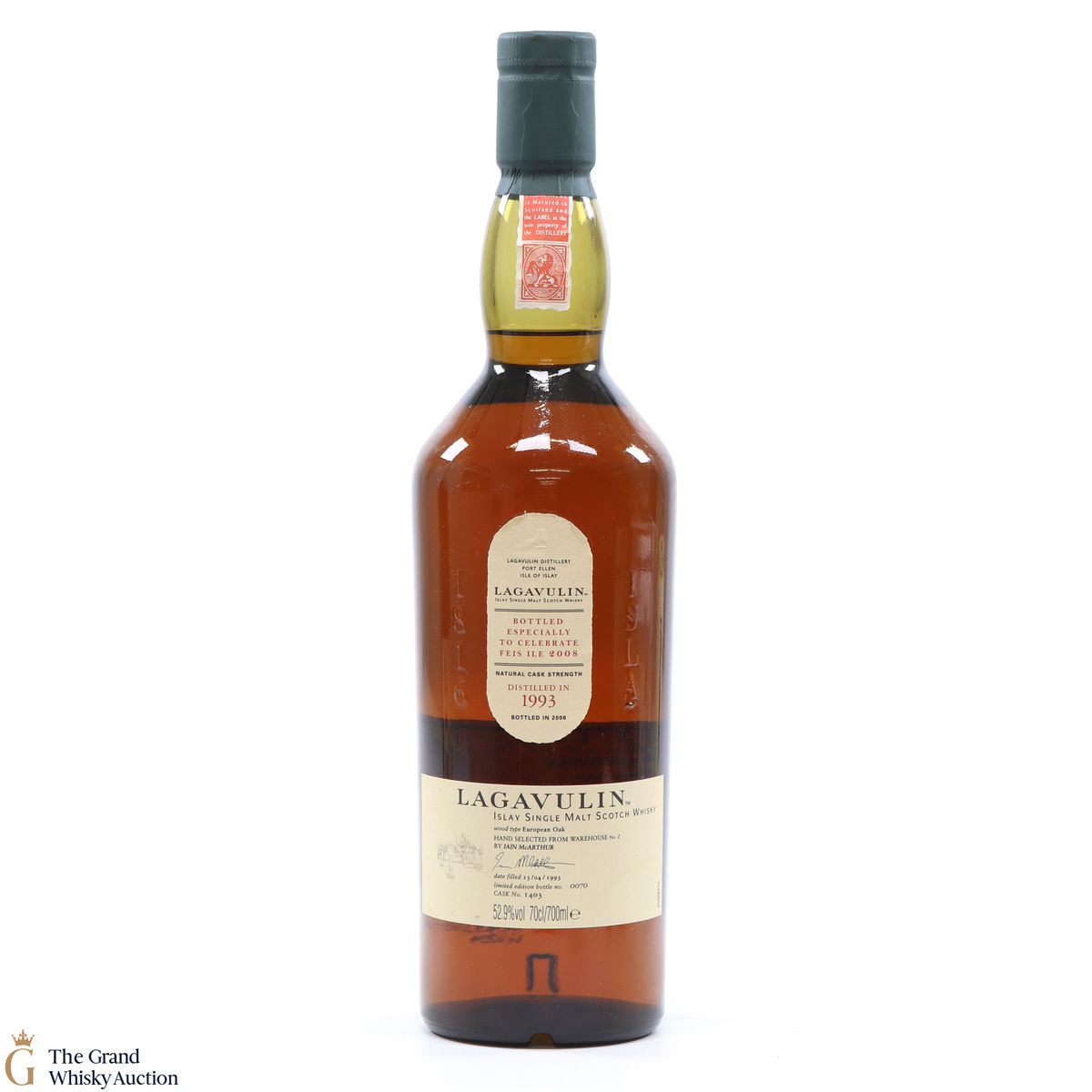 Lagavulin - 1993 Single Cask #1403 Feis Ile 2008