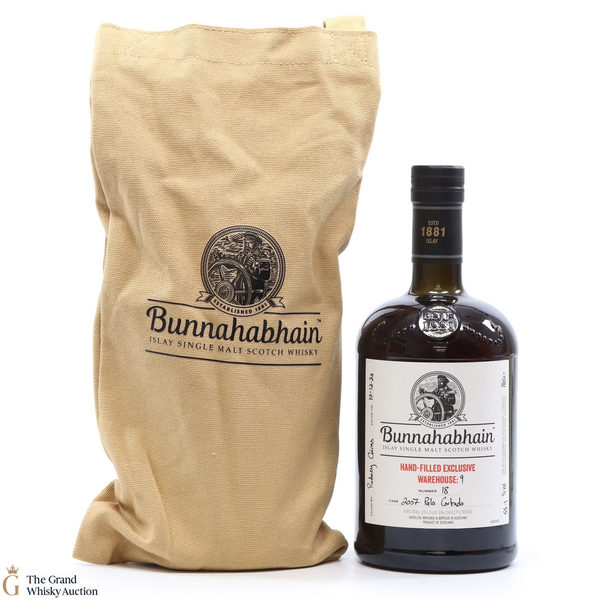 Bunnahabhain - 2007 Palo Cortado - Handfill 2020