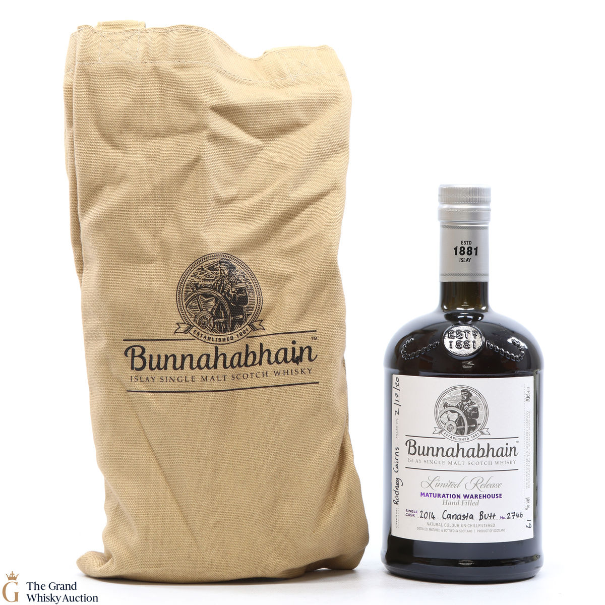 Bunnahabhain - 2014 Canasta Butt #2746 Hand Fill 