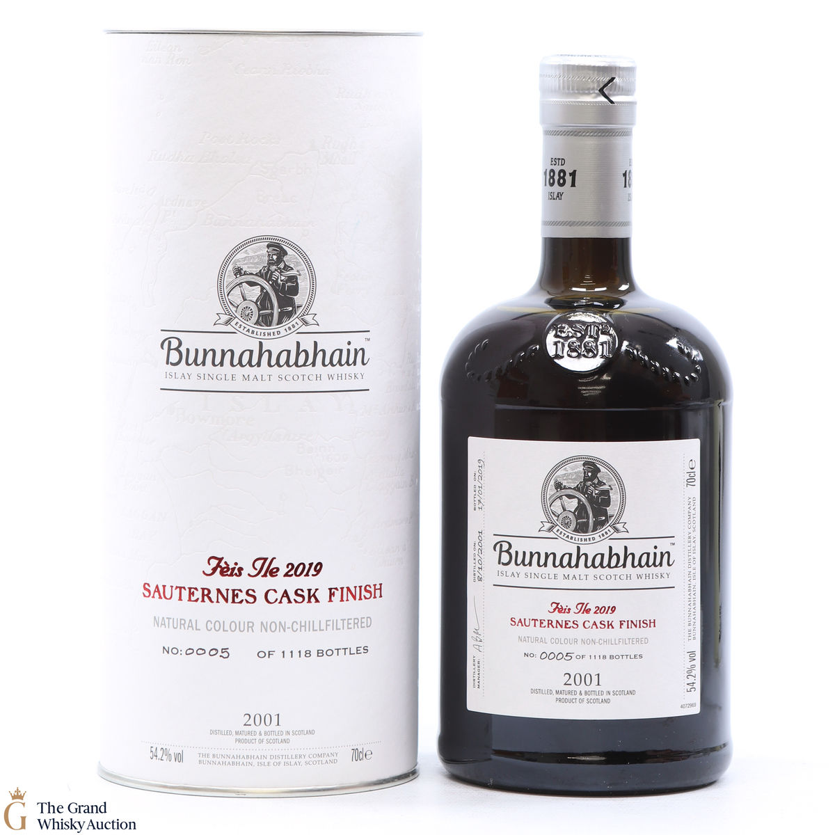 Bunnahabhain - 2001 Sauternes Finish - Fèis Ìle 2019