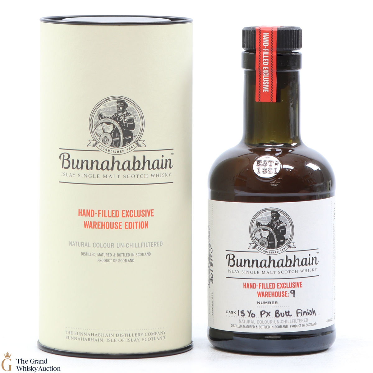 Bunnahabhain - 15 Year Old - PX Butt Finish Hand Filled (20cl) 