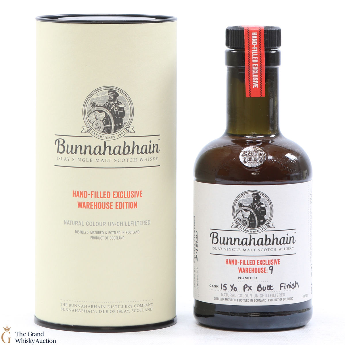 Bunnahabhain - 15 Year Old - PX Butt Finish Hand Filled (20cl) 