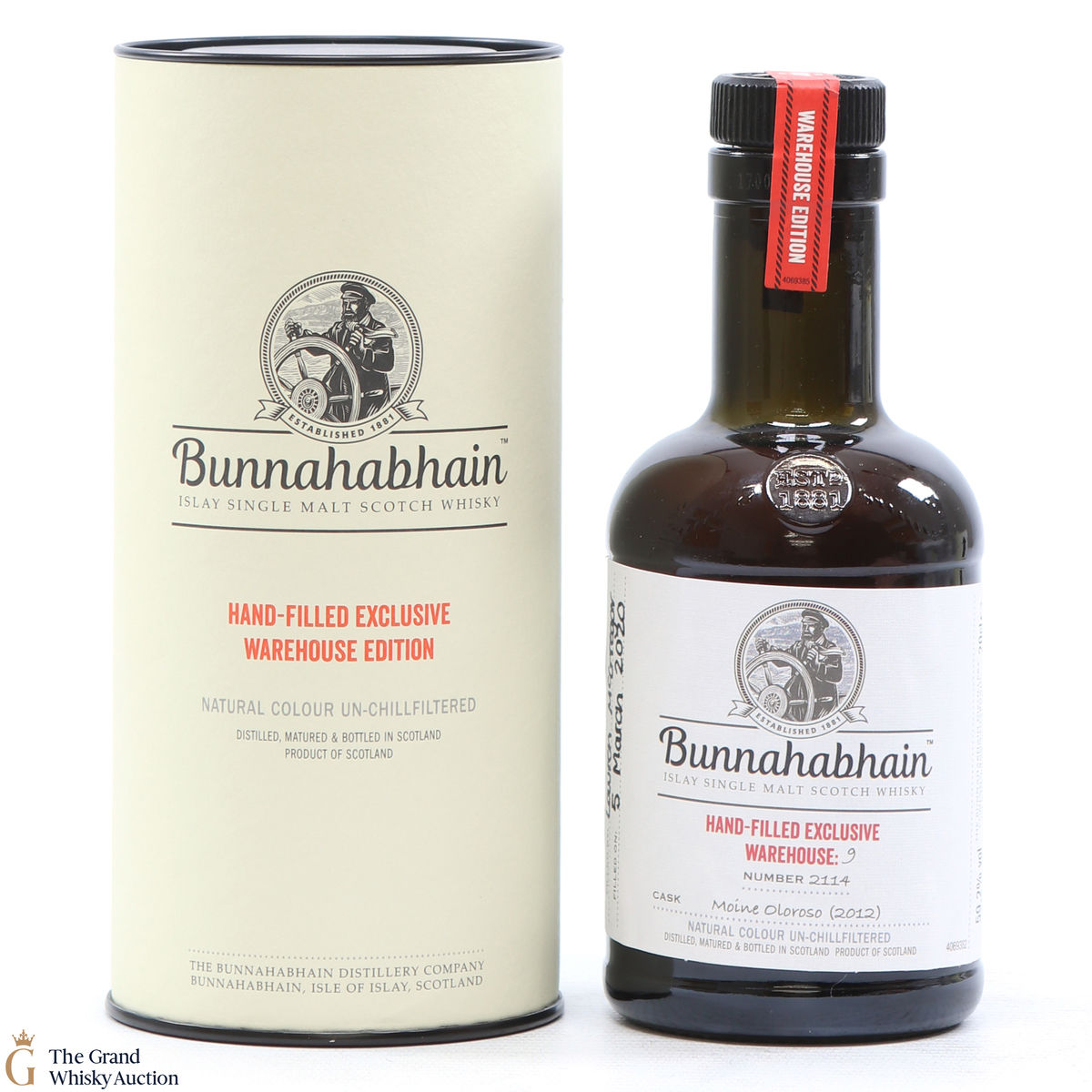 Bunnahabhain - 7 Year Old - Moine Oloroso #2114  Hand Fill 20cl