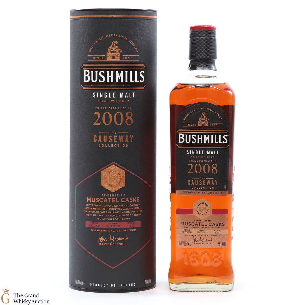 Bushmills - Muscatel Finish 2008 - Causeway Collection