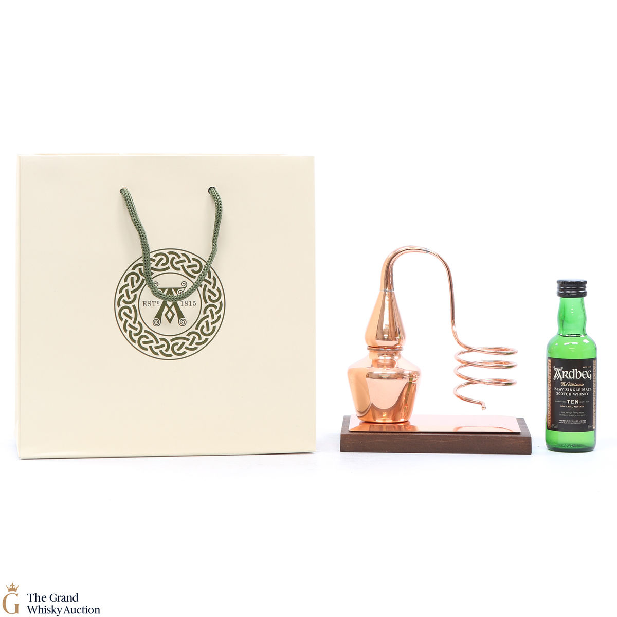 Ardbeg - 10 Year Old (5cl) & Still Holder