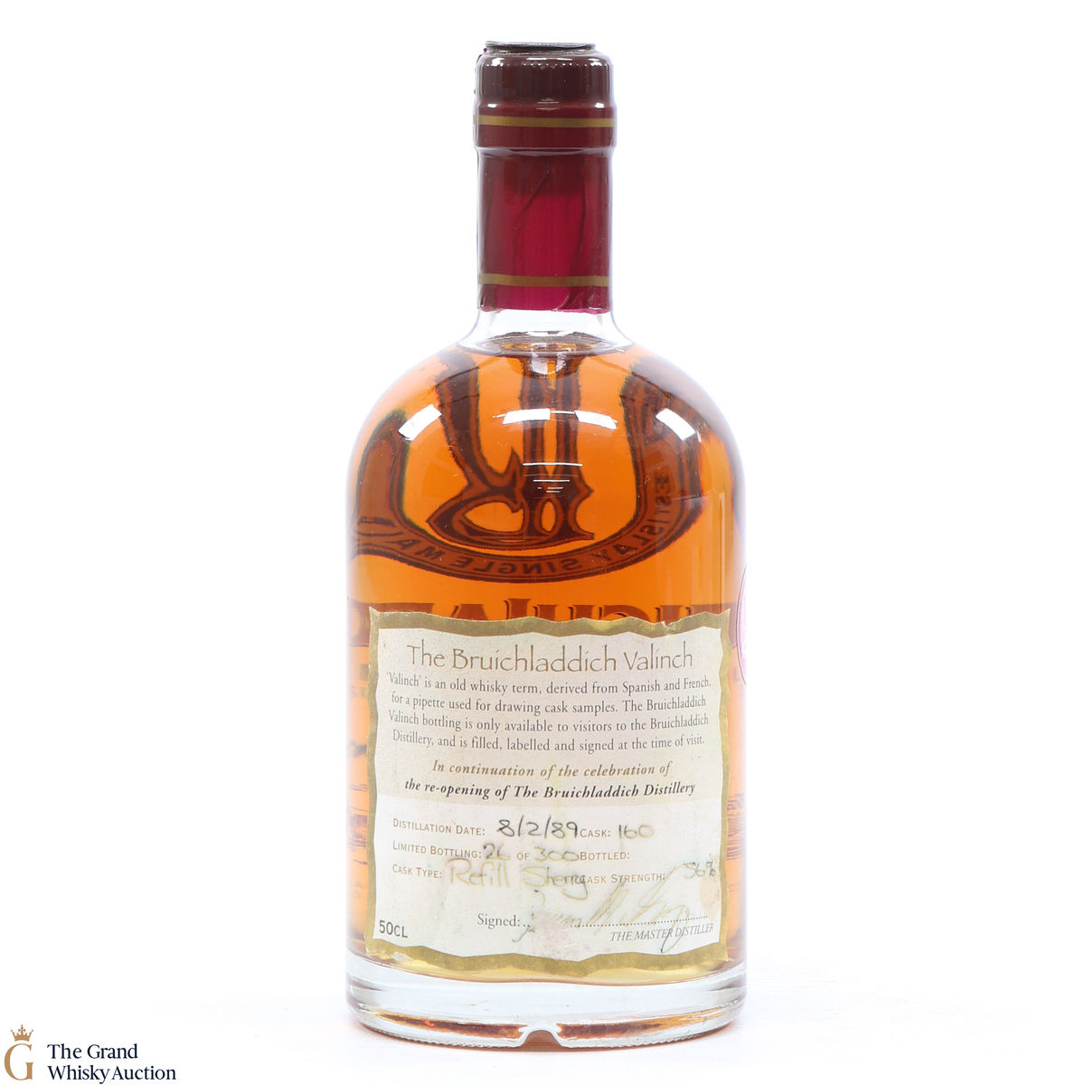 Bruichladdich - 1989 Valinch - Continuation of the Celebration #160