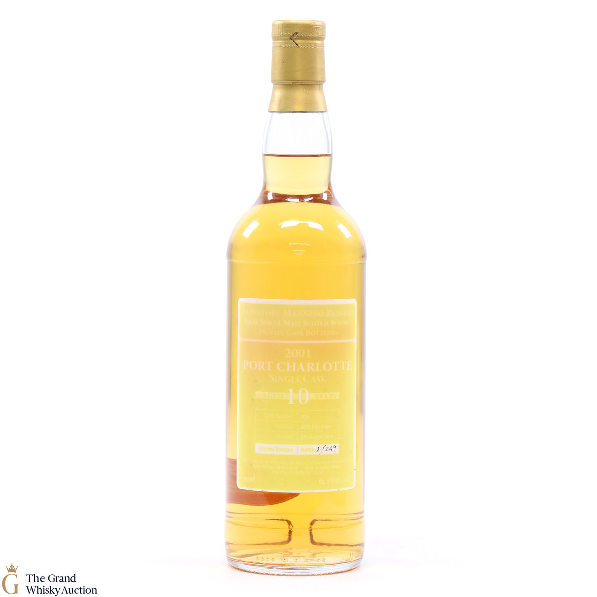 Port Charlotte - 10 Year Old 2001 Single Cask #275