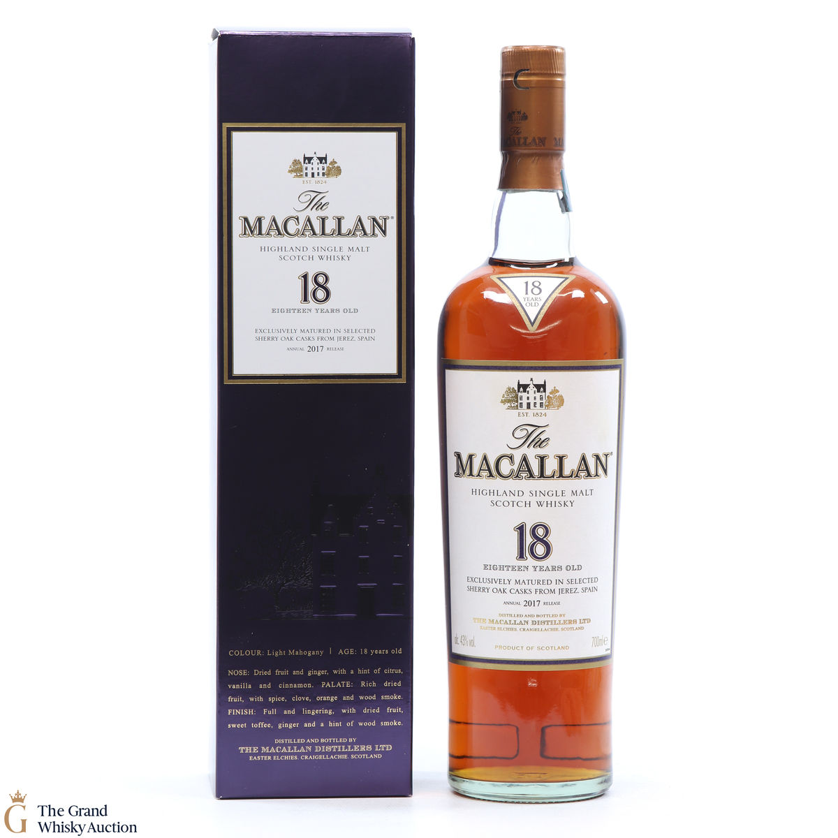 Macallan - 18 Year Old - 2017 Release