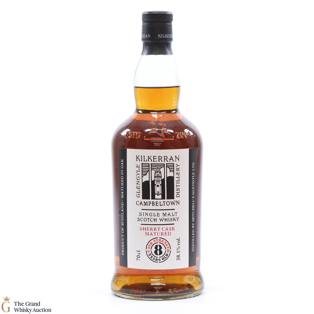 Kilkerran - 8 Year Old - Sherry Oak - Cask Strength 58.1%