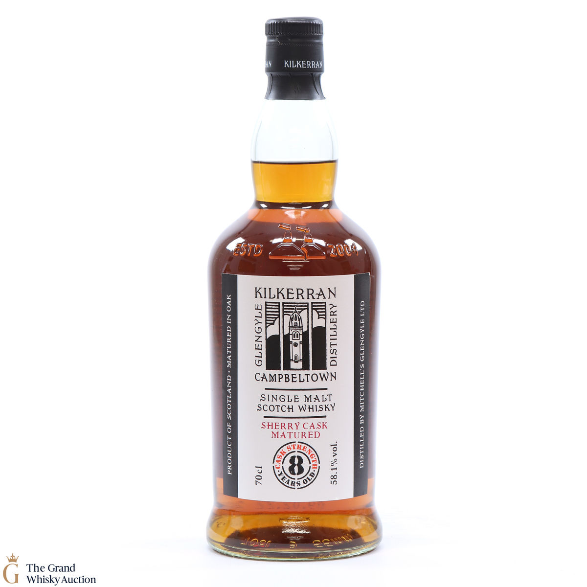 Kilkerran - 8 Year Old - Sherry Oak - Cask Strength 58.1%
