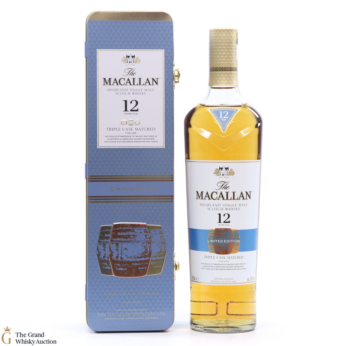 Macallan - 12 Year Old - Triple Cask Limited Edition Tin