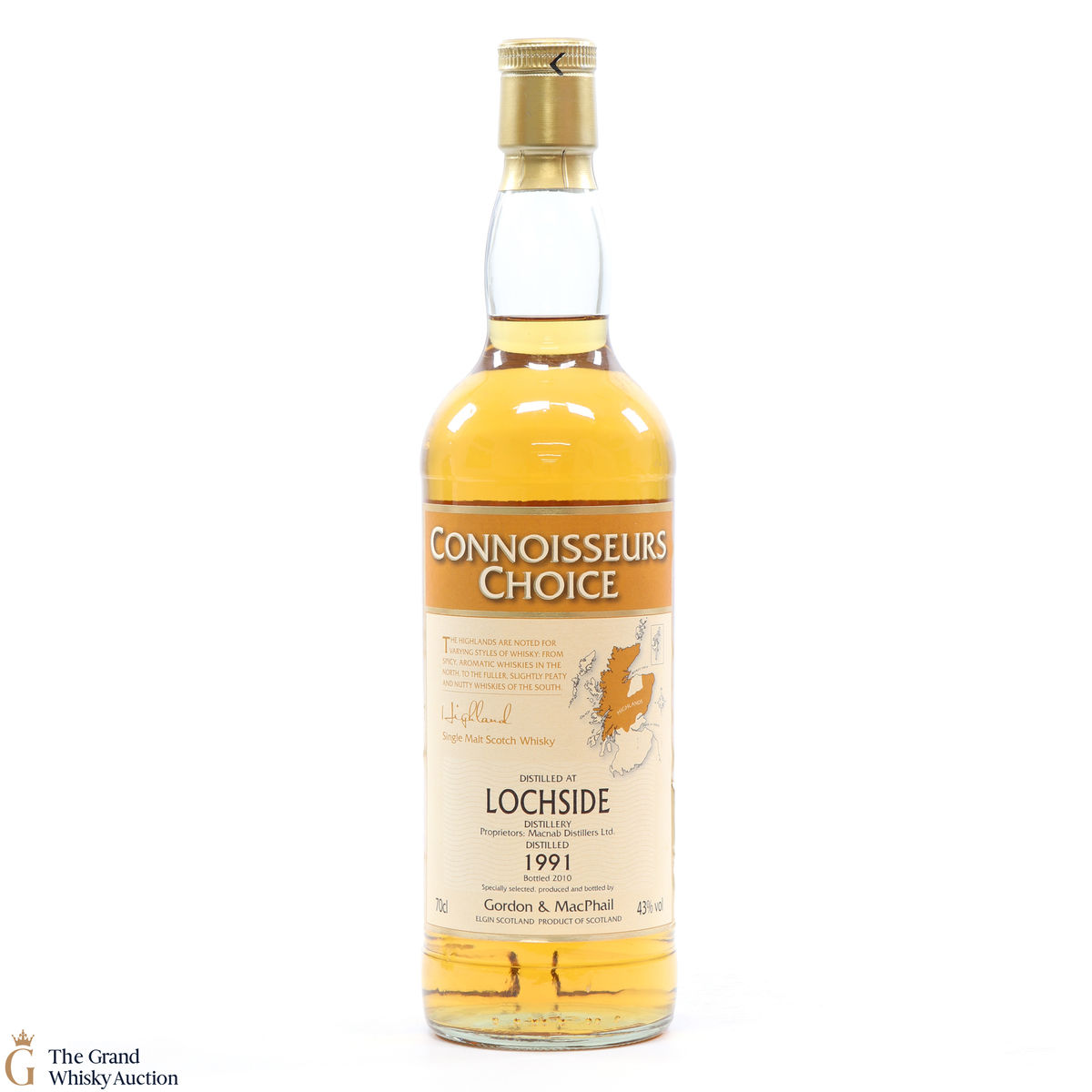 Lochside - 15 Year Old 1991 G&M 2010 Connoisseurs Choice