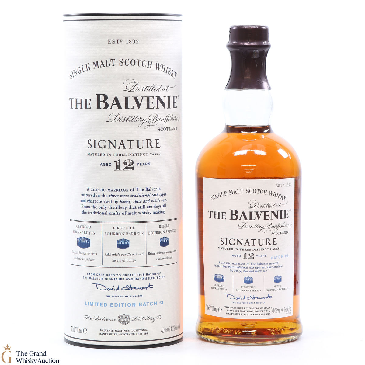 Balvenie - 12 Year Old -  Signature - Batch #3