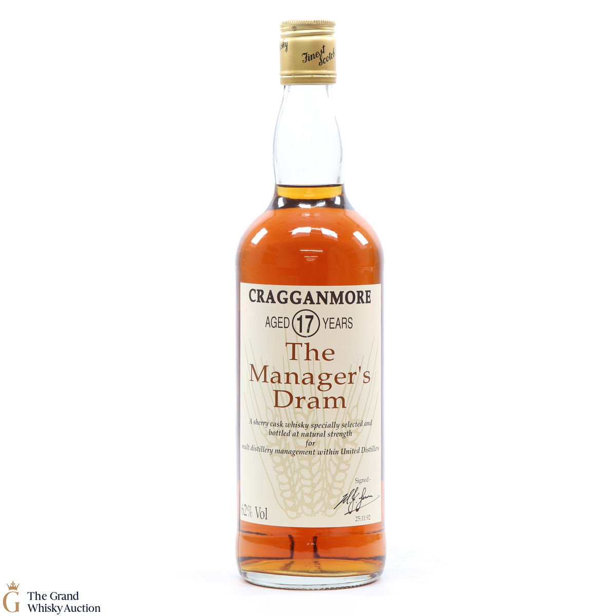 Cragganmore - 17 Year Old - Manager's Dram (75cl)