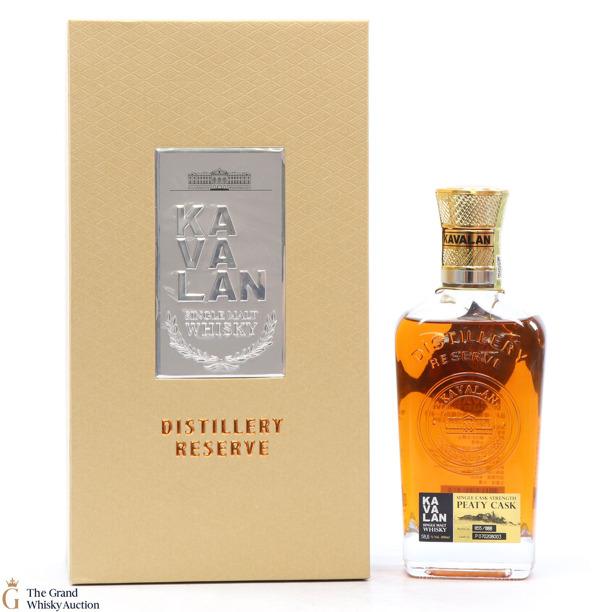 Kavalan - Distillery Reserve 30cl Peaty Cask 58.6%