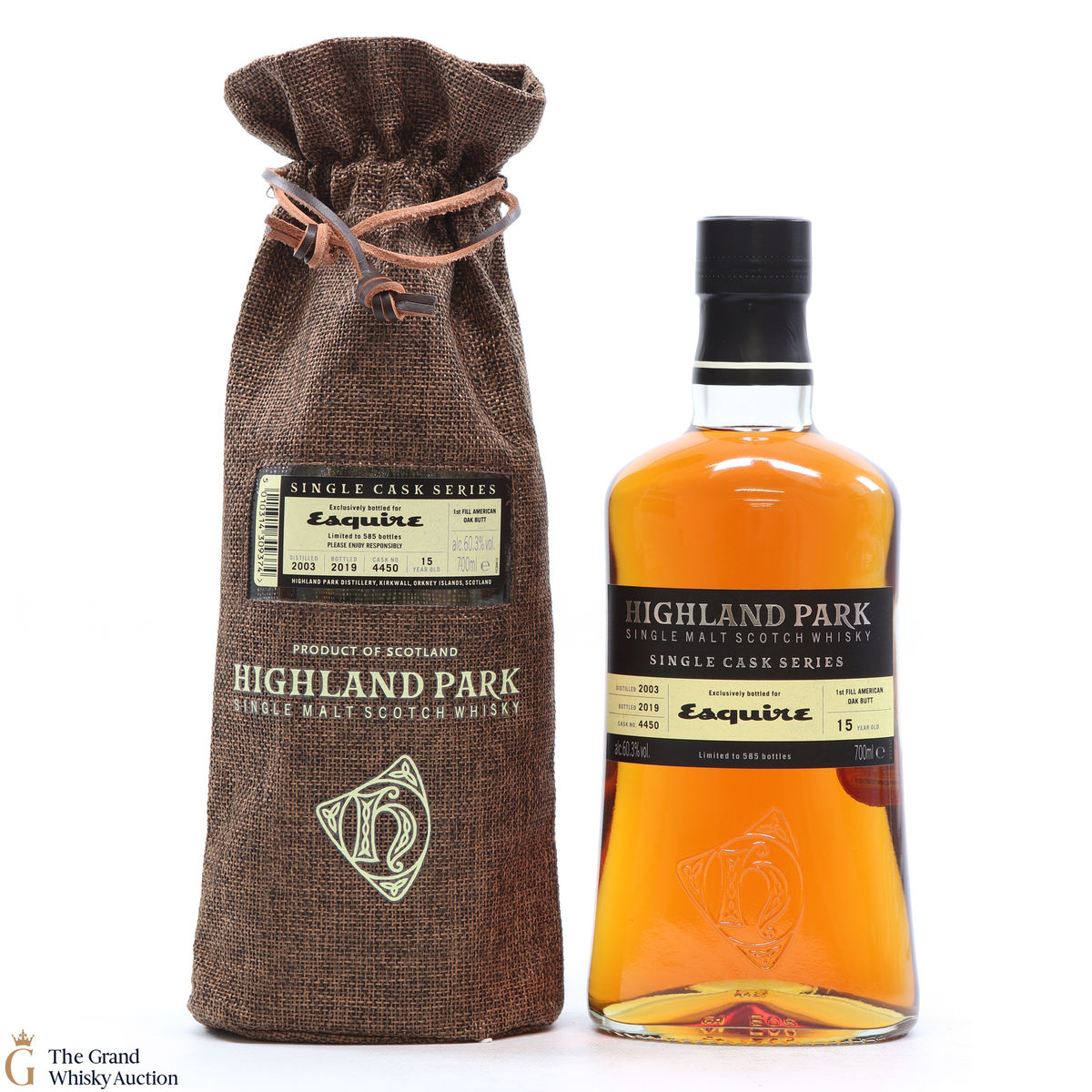 Highland Park - 15 Year Old - Single Cask #4450 - Esquire